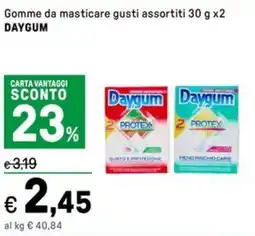 Iper La Grande Gomme da masticare gusti assortiti DAYGUM offerta