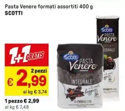 Iper La Grande Pasta Venere formati assortiti SCOTTI offerta
