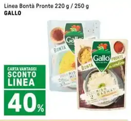 Iper La Grande Linea Bontà Pronte GALLO offerta