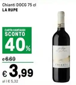 Iper La Grande Chianti DOCG LA RUPE offerta