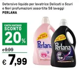 Iper La Grande Detersivo liquido per lavatrice PERLANA offerta