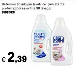 Iper La Grande Detersivo liquido per lavatrice igienizzante profumazioni assortite BIOFORM offerta