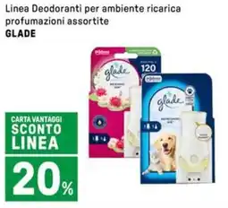 Iper La Grande Linea Deodoranti per ambiente ricarica profumazioni assortite GLADE offerta