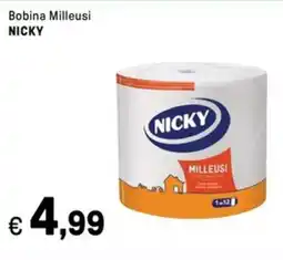 Iper La Grande Bobina Milleusi NICKY offerta