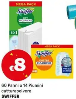 Iper La Grande 60 Panni o 14 Piumini catturapolvere SWIFFER offerta