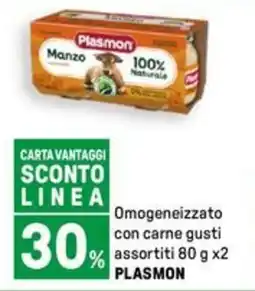 Iper La Grande Omogeneizzato con carne gusti assortiti PLASMON offerta