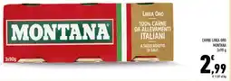 Conad Carne linea oro montana offerta