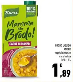 Conad Brodo liquido knorr offerta