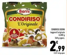 Conad Condiriso berni offerta