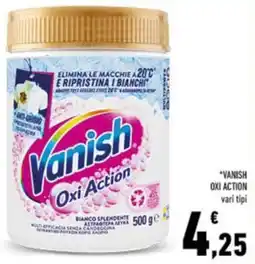 Conad Vanish oxi action offerta