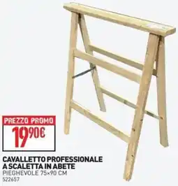 Ottimax Cavalletto professionale ascaletta in abete offerta