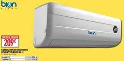 Ottimax Condizionatore mono inverter bion blu offerta