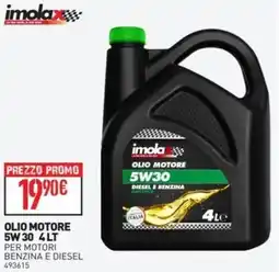 Ottimax Imolax olio motore 5w30 offerta