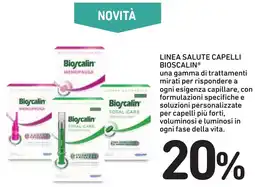 Spazio Conad Novità linea salute capelli bioscalin offerta