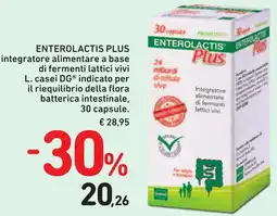 Spazio Conad Enterolactis plus offerta