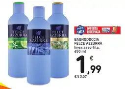 Spazio Conad Bagnodoccia FELCE AZZURRA linea assortita offerta