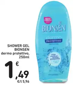 Spazio Conad Shower gel BIONSEN dermo protettivo offerta