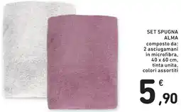 Spazio Conad Set spugna alma offerta