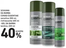 Spazio Conad Schiuma da barba conad essentiae offerta