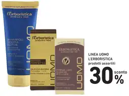 Spazio Conad Linea uomo l'erboristica offerta