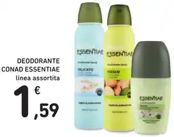 Spazio Conad Deodorante conad essentiae offerta