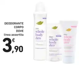Spazio Conad Deodorante corpo dove offerta