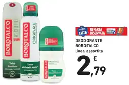 Spazio Conad Deodorante borotalco offerta