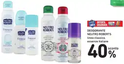 Spazio Conad Deodorante neutro roberts offerta