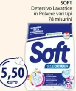 Acqua & Sapone SOFT Detersivo Lavatrice in Polvere offerta