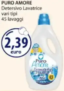 Acqua & Sapone PURO AMORE Detersivo Lavatrice offerta