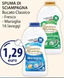 Acqua & Sapone Spuma di sciampagna offerta