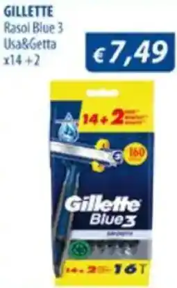 Acqua & Sapone GILLETTE Rasoi Blue 3 offerta