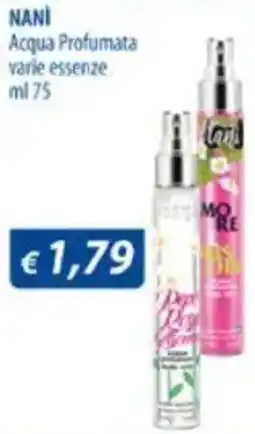 Acqua & Sapone NANI Acqua Profumata offerta