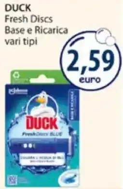 Acqua & Sapone DUCK Fresh Discs Base e Ricarica offerta