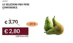 Prezzemolo e Vitale Le selezioni p&v pere conference offerta