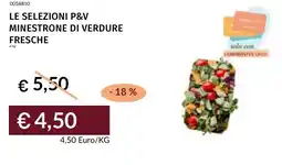 Prezzemolo e Vitale Le selezioni p&v minestrone di verdure fresche offerta
