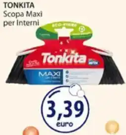 Acqua & Sapone TONKITA Scopa Maxi per Interni offerta