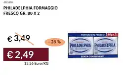 Prezzemolo e Vitale Philadelphia formaggio fresco offerta