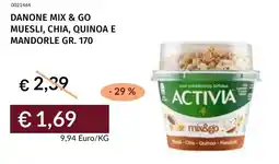 Prezzemolo e Vitale Danone mix & go muesli, chia, quinoa e mandorle offerta