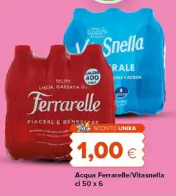 Tigre Acqua Ferrarelle/Vitasnella offerta