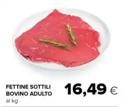 Tigre Fettine sottili bovino adulto offerta
