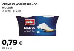 Tigre Crema di yogurt bianco MULLER offerta