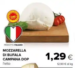 Tigre Mozzarella di bufala campana dop offerta