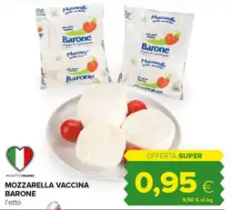 Tigre Mozzarella vaccina barone offerta
