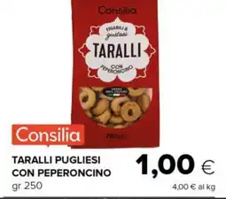 Tigre Consilia taralli pugliesi con peperoncino offerta