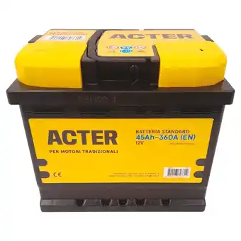 Ipercoop LINEA BATTERIE PER AUTO ACTER offerta