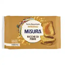 Ipercoop FETTE BISCOTTATE FIBREXTRA MISURA offerta