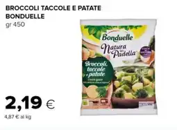 Tigre Broccoli taccole e patate BONDUELLE offerta