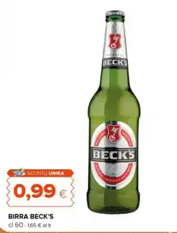 Tigre Birra BECK'S offerta