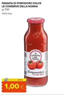 Tigre Passata di pomodoro dolce LE CONSERVE DELLA NONNA offerta